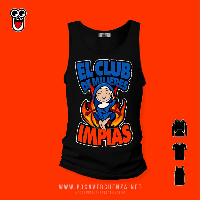 El Club De Mujeres Impías pocaverguenza Camisetas