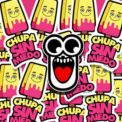 Sticker- Chupa Sin Miedo