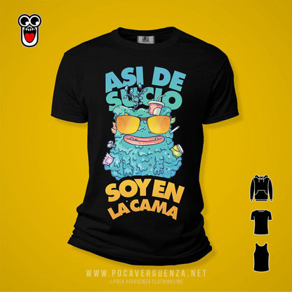 Asi de Sucio Soy En La Cama pocaverguenzapr Camisetas (4546896134234)