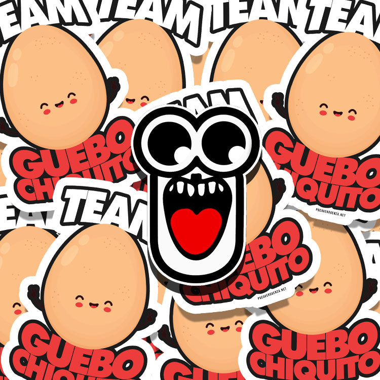 Sticker- Team Guebo Chiquito